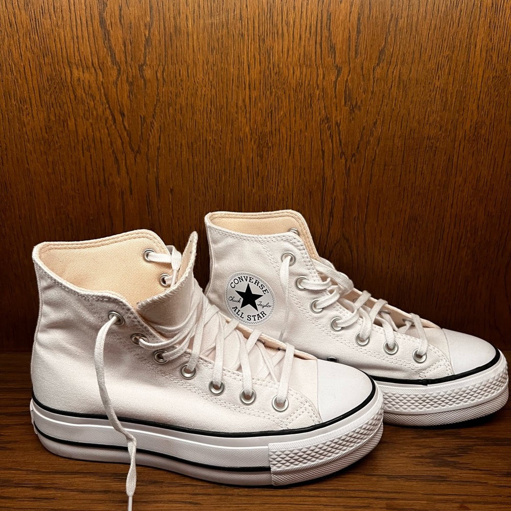 Converse All Star White High Tops